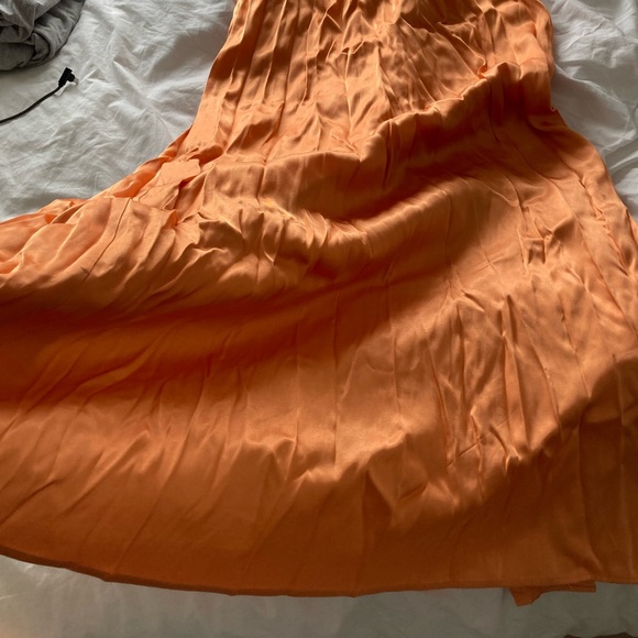 Zara Orange Maxi Dress - Picture 6 of 8